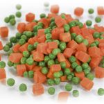Green peas & diced carrots